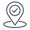 Icon: Hall and site map